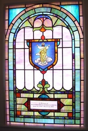 Church stained glass window