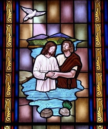 Leaded glass window